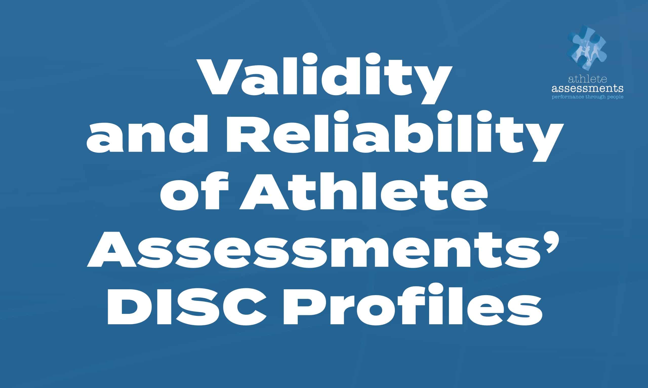 AA_Validity and Reliability